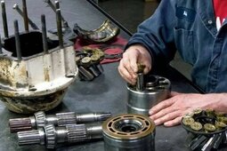 Гидравлика колесного погрузчика JCB 3CX и Ремонт и обслуживание